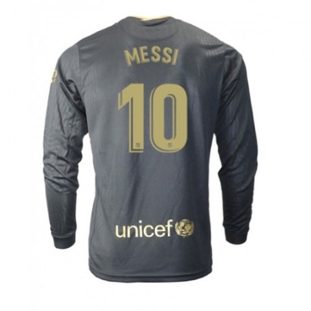 Koszulka FC Barcelona Lionel Messi 10 Precz 2020/21 - Koszulki Piłkarskie(L/S)